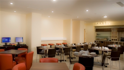 Comfort Inn Vauxhall Hotel - Breakfast room