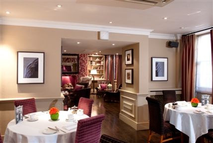 The Academy Hotel London - The Alchemy - breakfast looking into the lounge