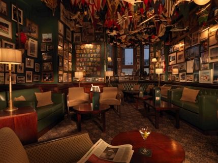 The Stafford London Hotel - Inside of the American Bar