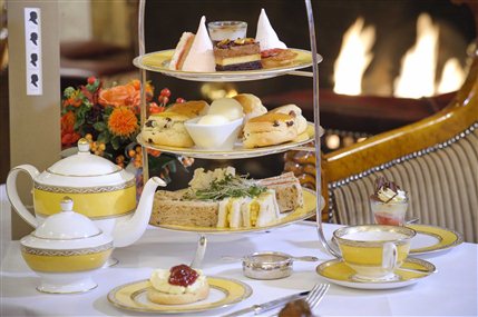 The Goring Hotel London - Afternoon Tea in The Goring Lounge by the fireside