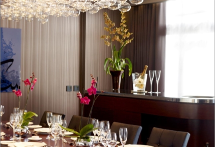 Jumeirah Carlton Tower Hotel - The luxurious Royal Suite includes a bar and dining area