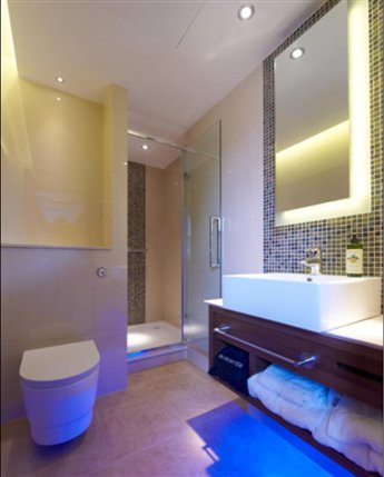 The Regency Hotel London - club bathroom