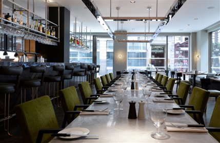 South Place Hotel - Our ground floor British Diner 3, South Place