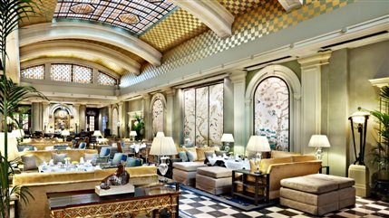 Sheraton Grand London Park Lane Hotel - The Palm Court Lounge