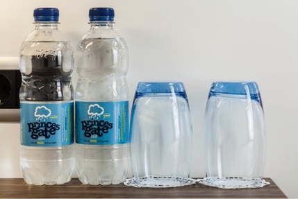 Chiswick Rooms - Complimentary Water in room on arrival