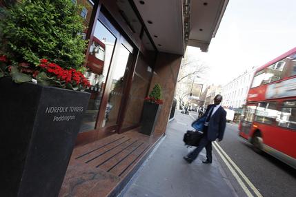 Norfolk Towers Paddington - Entrance