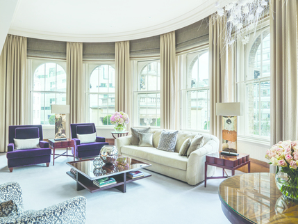 Langham Hotel London - The Infinity Suite-Lounge