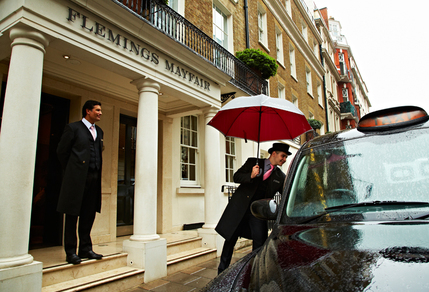Flemings Hotel Mayfair London - Entrance